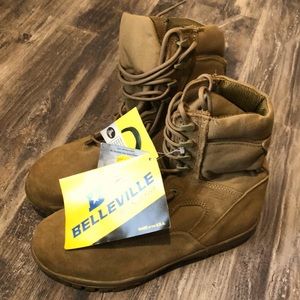 Belleville Boots; Military grade high clearance still toe boots. Size 9.5